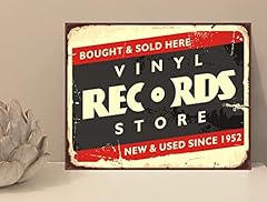 Vinyl records rustic for sale  Delivered anywhere in UK
