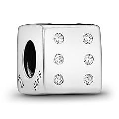 Pandora dice charm for sale  Delivered anywhere in USA 