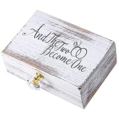 Wedding ring box for sale  Delivered anywhere in Ireland