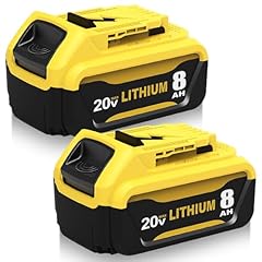 2packs 8.0ah dcb206 for sale  Delivered anywhere in USA 