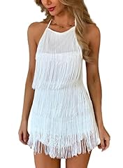 Sexy backless fringe for sale  Delivered anywhere in UK