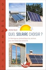 Solaire choisir thermique d'occasion  Livré partout en France