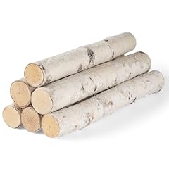 Birch logs 6pack for sale  Delivered anywhere in USA 