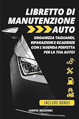 Libretto manutenzione auto usato  Spedito ovunque in Italia 
