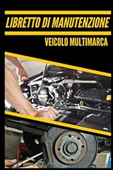 Libretto manutenzione veicolo usato  Spedito ovunque in Italia 