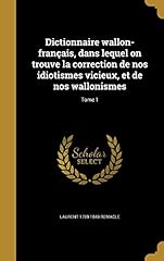 Dictionnaire wallon français d'occasion  Livré partout en Belgiqu