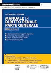 Manuale diritto penale usato  Spedito ovunque in Italia 