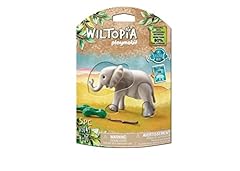 Playmobil WILTOPIA 71049 Elefante Joven, incluye accesorios, carta de colección con animales y código QR, a partir de 4 años segunda mano  Se entrega en toda España 