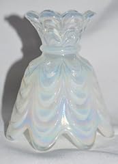 Fenton iridescent white for sale  Delivered anywhere in USA 