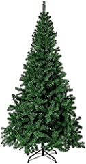Green Artificial Christmas Tree, 6FT Pine Christmas for sale  Delivered anywhere in UK