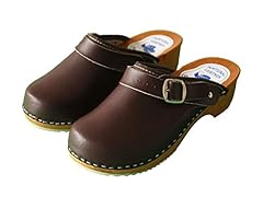 Womens leather clogs for sale  Delivered anywhere in Ireland