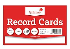 Silvine 8x5 white for sale  Delivered anywhere in UK
