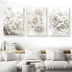 White rose canvas for sale  Delivered anywhere in USA 