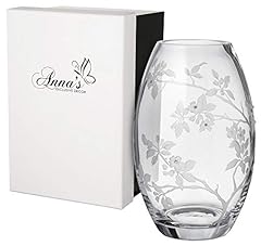 Luxury glass vase for sale  Delivered anywhere in UK