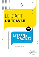 Droit travail cartes d'occasion  Livré partout en France