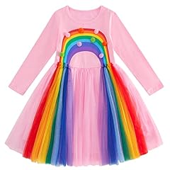 Rainbow dress pink for sale  Delivered anywhere in USA 