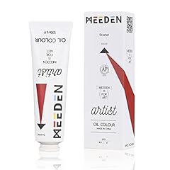 MEEDEN Artist Oil Paint Scarlet/100ml Paint Tubes, for sale  Delivered anywhere in Canada