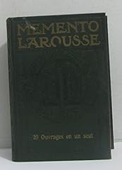 Mémento larousse encyclopédi d'occasion  Livré partout en France