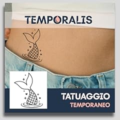 Tatuaggio sirena temporalis usato  Spedito ovunque in Italia 