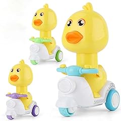 Pull Back Cars for Toddlers, Press and Go Yellow Duck for sale  Delivered anywhere in Canada