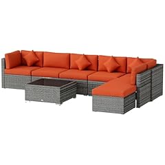 Outsunny pieces rattan for sale  Delivered anywhere in UK
