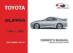Toyota supra owners for sale  Delivered anywhere in UK