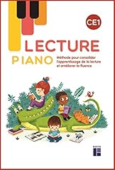 Lecture piano ce1 d'occasion  Livré partout en Belgiqu