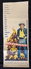 Movie poster westbound for sale  Delivered anywhere in USA 