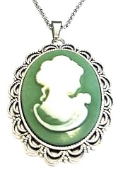 Chain locket green for sale  Delivered anywhere in UK