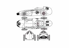 Photo blueprint vanwall for sale  Delivered anywhere in UK