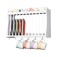 wooden wall plate rack for sale  Delivered anywhere in UK