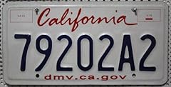 California nummernschild usa gebraucht kaufen  Wird an jeden Ort in Deutschland