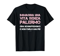 Shirt palermo divertente usato  Spedito ovunque in Italia 