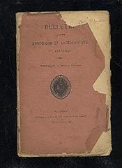 Bulletin societe historique d'occasion  Livré partout en France