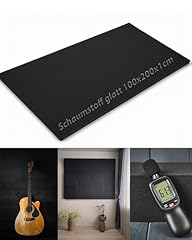 Schaumstoff glatt 100x200x1cm gebraucht kaufen  Wird an jeden Ort in Deutschland
