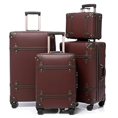 Urecity vintage luggage for sale  Delivered anywhere in UK