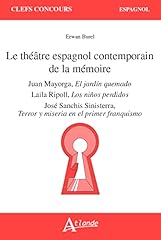 Théâtre espagnol contemporai d'occasion  Livré partout en France