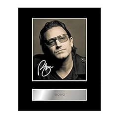 Bono signed mounted for sale  Delivered anywhere in UK