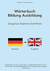 Wörterbuch bildung ausbildung gebraucht kaufen  Wird an jeden Ort in Deutschland