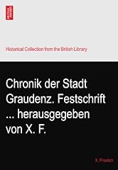 Chronik stadt graudenz gebraucht kaufen  Wird an jeden Ort in Deutschland