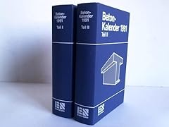 Beton kalender 1991 gebraucht kaufen  Wird an jeden Ort in Deutschland
