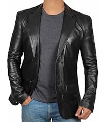 Fjackets leather blazer for sale  Delivered anywhere in USA 
