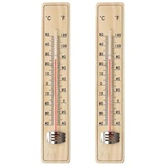 2pcs wall thermometer for sale  Delivered anywhere in UK