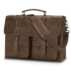 Leather messenger bag for sale  Delivered anywhere in USA 
