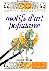 Motifs art populaire d'occasion  Livré partout en France