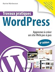 Travaux pratiques wordpress d'occasion  Livré partout en Belgiqu