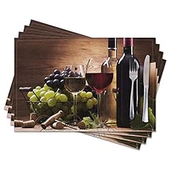 Cloth placemats set for sale  Delivered anywhere in USA 