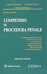 Compendio procedura penale usato  Spedito ovunque in Italia 