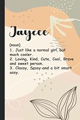 Jaycee jaycee notebook for sale  Delivered anywhere in UK