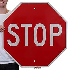 Smartsign stop sign for sale  Delivered anywhere in USA 